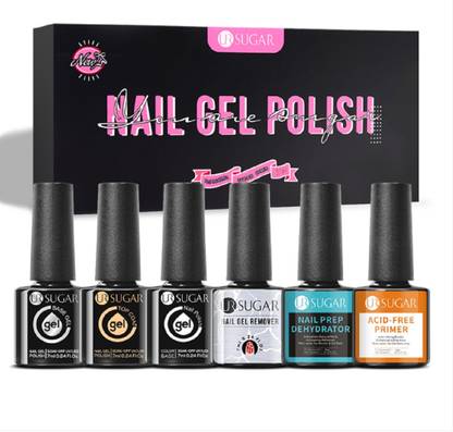 Bombastic UR SUGAR 7ml Dehydrator Primer UV Base Top Coat Function Gel Remover Polish Set Prep Kit
