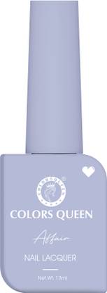 COLORS QUEEN Affair Matte Nail Lacquer, Chip Resisting, Long Lasting & Quick Dry Nail Polish 28 - Lavender