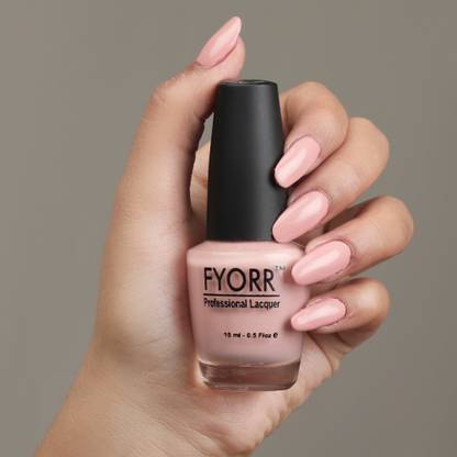 FYORR Long Lasting Highly Pigmented Nail Polish / Color (15ml) Barely There