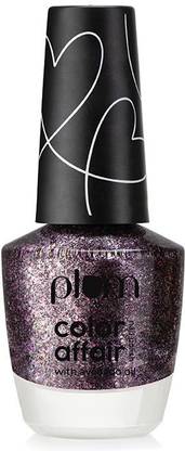 Plum Color Affair Nail Polish All That Glitters Collection | 3D Finish Purple Mist - 167