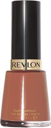 Revlon Super Lustrous Nail Enamel-Toffee Brown Brown