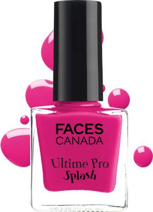 FACES CANADA Ultime Pro Splash Mini Nail Enamel Pink Flemenco