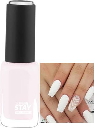 YAWI New Matte white Color Frosted Nail Paint WHITE