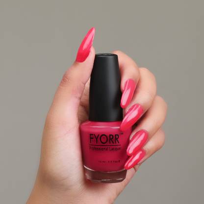 FYORR 15ML Quick Dry Long Lasting Smooth Finish Nail Polish (Pink Romance)