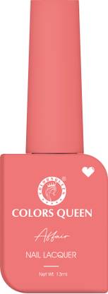COLORS QUEEN Affair Matte Nail Lacquer, Chip Resisting, Long Lasting & Quick Dry Nail Polish 56 - Bubble Gum Pop