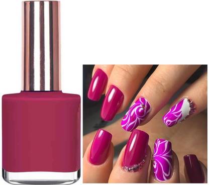 GABBU NAIL PAINT FOR STYLING NAILS DARK SHINY Magenta Pink magenta pink