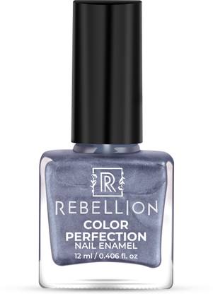 Rebellion Color Perfection Nail Enamel - 12ml | Metallic Blue - Enigmatic Blue RM07 Enigmatic Blue