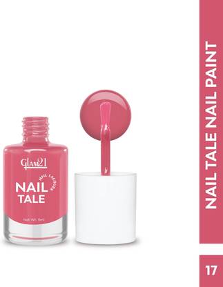 Glam21 Nail Tale Multicolor, Quick Dry & Chip Resistant Nailpaint | Long-stay Pink-03