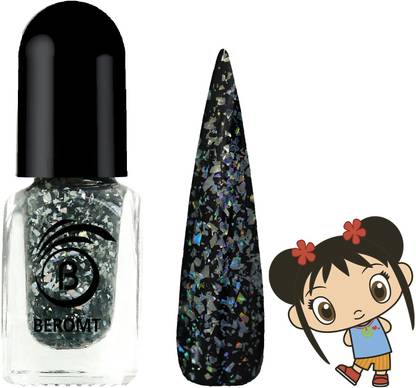 BEROMT Holo Chunky Snow Globe (Grey Silver)- 209 Grey Silver