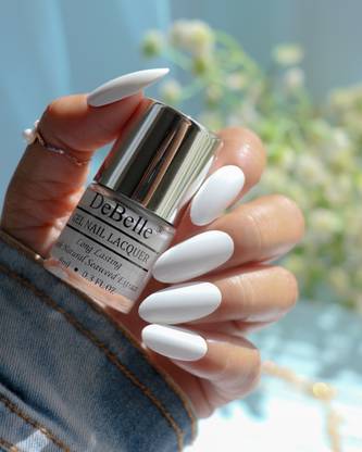 DeBelle White Nail Polish- Vanilla Croissant