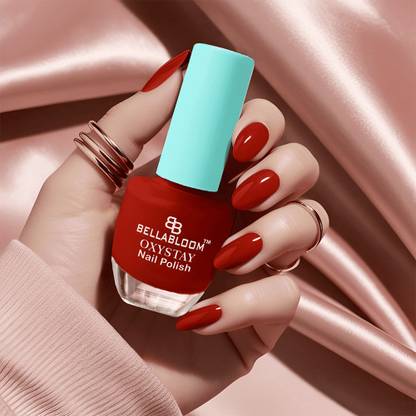 BellaBloom Cornel Red Nail Polish – Luxe, Long-Lasting, Cornel Red