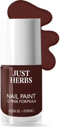 जस्ट हर्ब्स 12 Chemical Free Nail Paint JH-ANP-06-वेलवेट-विक्सेन