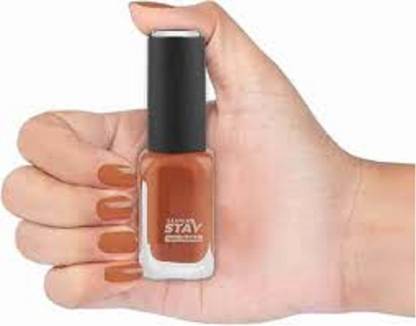 Luipui BROWN COLOUR MATTE NAIL POLISH BROWN
