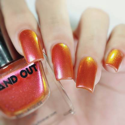 STAND OUT Multi Chrome Colour Changing Shimmer Iridescent Nail Polish Addicted