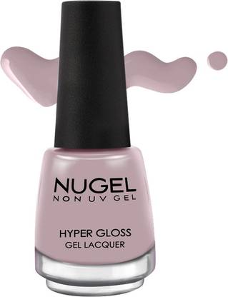 nugel NUDE LILAC - 04 Non Uv Gel Hyper Gloss Nail Enamel NUDE LILAC - 04