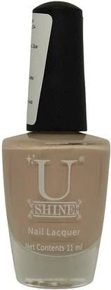 Ushine I'm Nude|Mauve|11ml|No Paraben Nail Yellow Chipping Cracking, Enduring Blush Pink