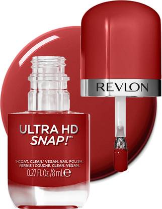 रेव्लॉन Ultra Hd Snap Nail Polish-Red And Real रेड एंड रियल