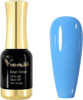 VENALISA Gel Nail Polish, 12ml Royal Blue Color Soak Off UV LED Nail Gel Polish Nail Art Royal Blue