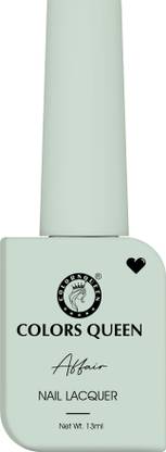 COLORS QUEEN Affair Matte Nail Lacquer, Chip Resisting, Long Lasting & Quick Dry Nail Polish 44 - Coral Mint