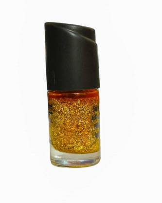 Luipui YELLOW GLITTER NAIL POLISH PACK OF 1 YELLOW