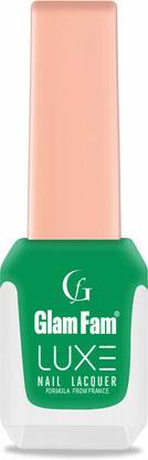 Glam Fam Luxe Luxurious Nail Lacquer Set of 1 Emerald Green
