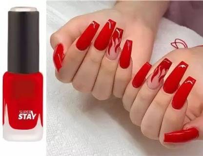 GABBU Ultra Lasting Glow Shine Nail Polish ,Red RED