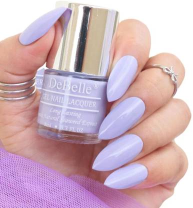 DeBelle Gel Nail Lacquer Purple Nail Polish - 8 ml Blueberry Bliss