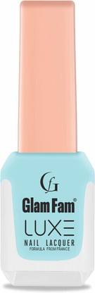 Glam Fam Luxe Luxurious Nail Lacquer Set of 1 Cyan