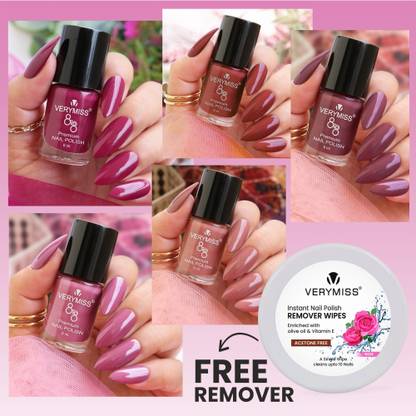VERYMISS 5 Trending Nail Polish Combo1 VMNYK01 NA