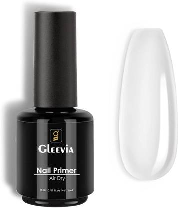 Gleevia Soak-Off Nail Primer 15ml No Lift Acid Free Fast Air Dry Nail Prep Nail Bonder Transparent