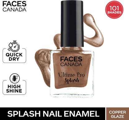 FACES CANADA Ultime Pro Splash Mini Nail Enamel Copper Glaze