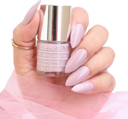DeBelle Gel Nail Lacquer Pastel purple -Nail polish 8ml Vintage Frost