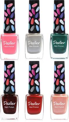 Dazller Chic 'N Cute Nail Polish-9ml,Rich Pigmentation,Quick-Dry,One-stroke Application- Stardust Shimmers