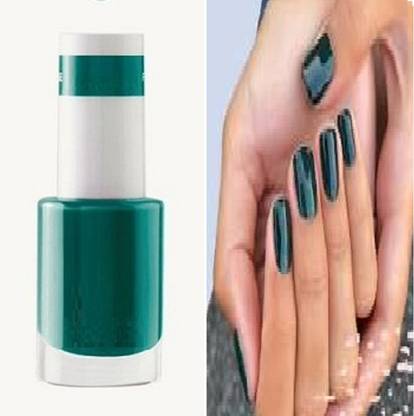 Luipui DARK GREEN NAIL POLISH MATTE DARK GREEN