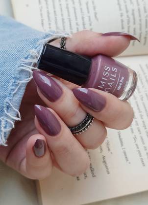 Miss Nails Mini Pro Dusty Rose Nail Paint Brown