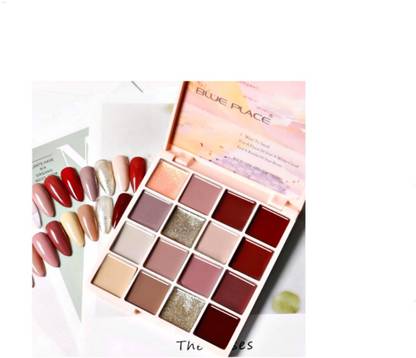 Three Elements 16 Colors UV LED Soild Nail Gel Palette nail polish set PolishNail Art DIY Mocha peach