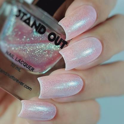 STAND OUT Multi Chrome Colour Changing Shimmer Iridescent Nail Polish Velvet Vague