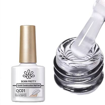 BORN PRETTY Nail Extension Builder Gel in Bottle 10ml Quick Construction Nail Gel SAY WOW QC01