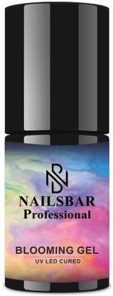 NAILSBAR Professional Clear Blooming Gel 15ml UV/LED Soak-Off Nail Art Polish Clear