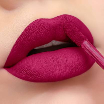 BellaBloom Ruby Red Liquid Matte Waterproof Lipstick Ruby red