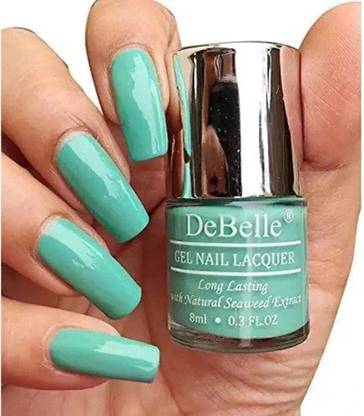 DeBelle Gel Nail Lacquer - French Hydrangea French Hydrangea