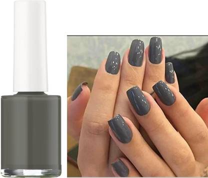 THTC INSTANT NAIL PAINT FOR STYLING NAILS DARK GREY DARK GREY