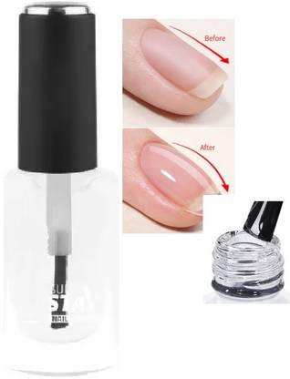 Yuency best transparent jelly crystal clear nail polish transparent clear