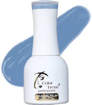 color trend UV/LED Soak Off Gel Nail Polish (Light Blue)