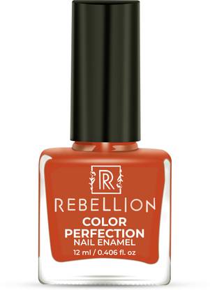 Rebellion Color Perfection Nail Enamel - 12ml | Orange - Dawn Orange RG27 Dawn Orange