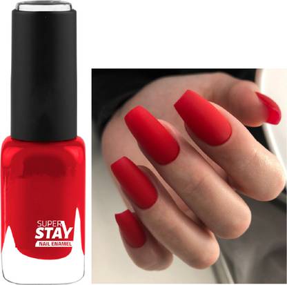 GFSU - GO FOR SOMETHING UNIQUE Red velvet matte nail polish Red