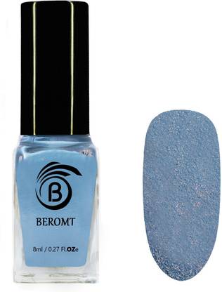 BEROMT MATTE SUGAR CRUSH NAIL POLISH-618 Blue