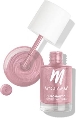 MyGlamm Chromantic Metallic Nail Enamel - Poison Ivy Red