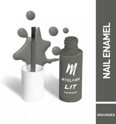 MyGlamm LIT NAIL ENAMEL -GROUNDED Grounded