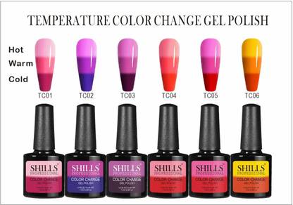 Shills Professional Temperature Color Change Gel Polish 7.5ml Multicolor